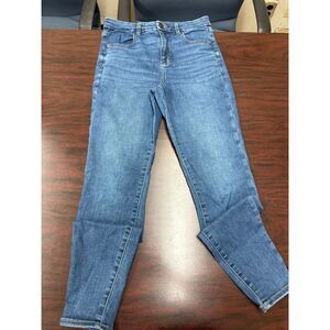 American Eagle Next Level Stretch Curvy Hi-Rise Jegging Jeans Size 8 Long